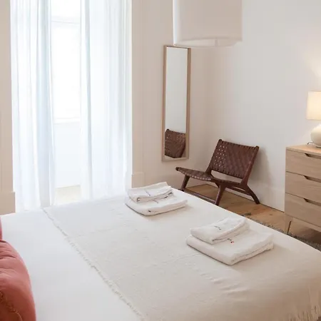 Flh Praca Comercio Bright Flat Lägenhet Lisboa